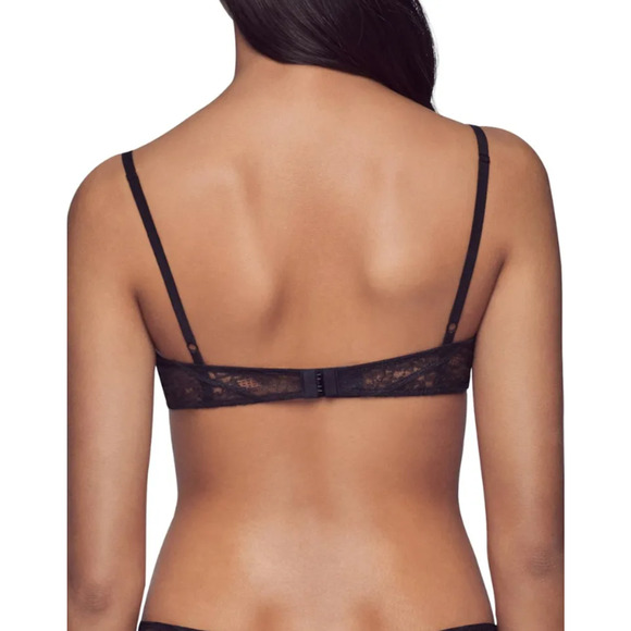 KIKI DE MONTPARNASSE Womens Stretch-Lace Demi Black Bra Size 34D 11383 - Picture 2 of 2